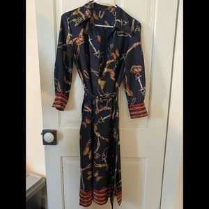 ZARA dress with belt